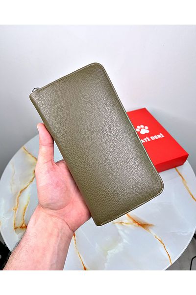 patideri Leather Women's Wallet with Plenty of Card Compartments and Paper Money Compartments