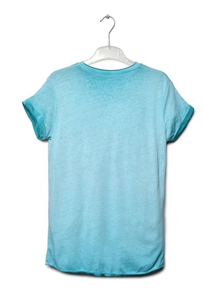 Zegy Ανδρικό T-Shirt με κοντό μανίκι Crew Neck - Πράσινο