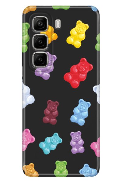 Cekuonline Infinix Hot 50 4g Case Hot 50 Camera Protection Silicone Printed J...