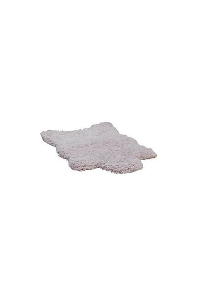Homelux Sheepskin Rug, Rectangular, 80X120, Plain, Pink, Polyester, Polypropylene