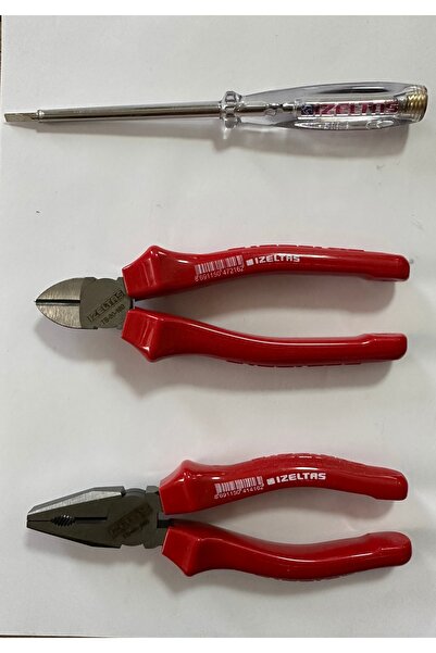 İzeltaş İZELTAŞ 160 mm PENSE-YAN KESKİ-KONTROL KALEMİ 3 LÜ SET
