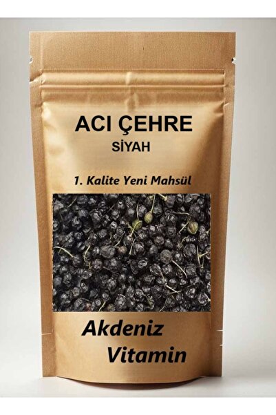 AKDENİZ VİTAMİN 25 Gr Acı Çehre Siyah