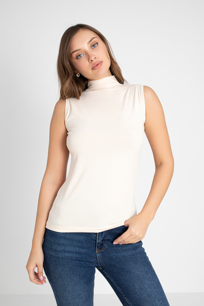 Orly More Γυναικείο κορμάκι αμάνικο Lycra