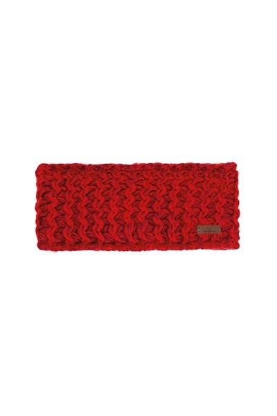 Nordbron Red Women's Headband - Soft Stretchy, Buckle Logo Detail Casual Floy