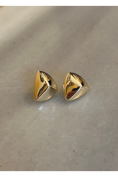KİLİGİSTANBUL Gold Color Xuping Earring 2 cm