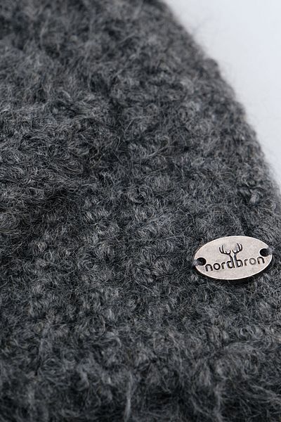 Nordbron Anthracite Soft Stretchy Women's Headband - Buckle Logo Detail, Daily Use