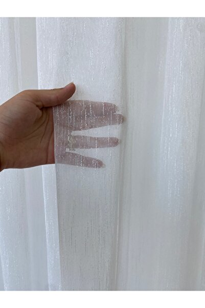 beatiful Κουρτίνα από τούλι νέας σεζόν - Λινό που δεν ζαρωθεί και δεν χρειάζεται σιδέρωμα, 1/3 πλισέ