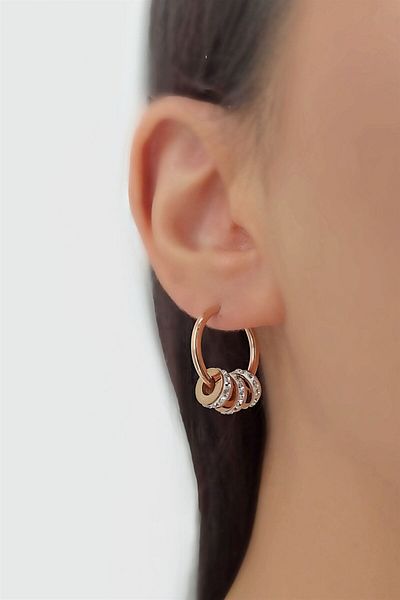 Çlk Accessories حلق حجري فولاذي Trküpe34919