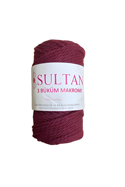 Sultan 3 Büklüm Makrome Ipi 250 gr