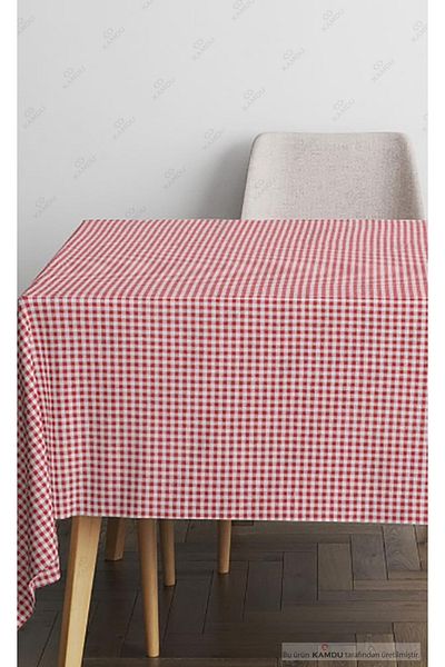 lemsel 1Pc Gingham Tablecloth, Small Square Pattern Table Cloth, Tableware Cloth, Picnic Cloth
