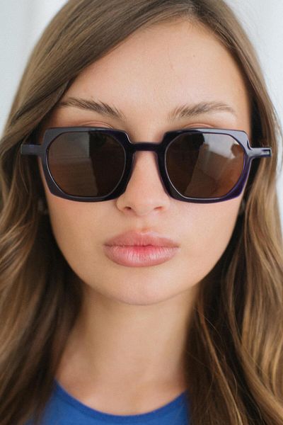 Bilge Karga Flamingo Navy Leopard Brown Sunglasses