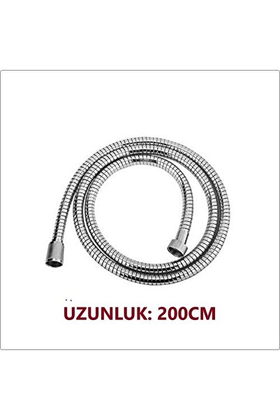 ACAR 200cm Elita Serisi Duş Hortumu, 2 Metre Duş Spirali