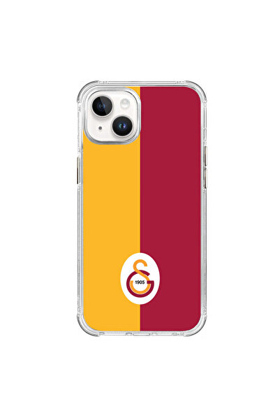 Galatasaray İphone 13 Uyumlu Parçalı Logo Telefon Kılıfı