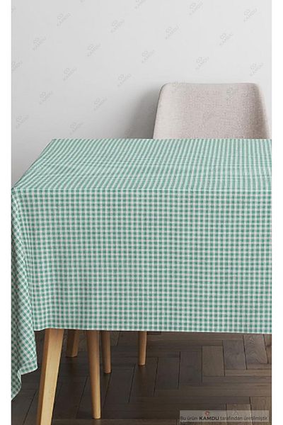 lemsel 1Pc Gingham Tablecloth, Small Square Pattern Table Cloth, Tableware Cloth, Picnic Cloth