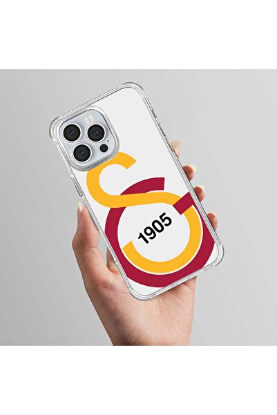 Galatasaray İphone 15 Pro Uyumlu Büyük Logo Telefon Kılıfı