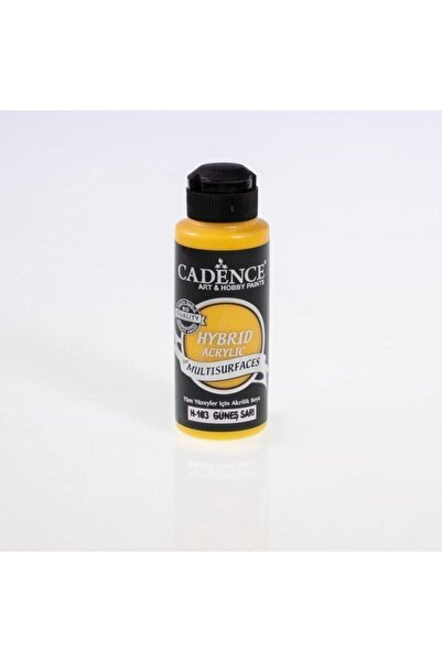 Cadence Boya Hybrıd Akr. Multısurfaces H-103 Güneş Sarı 120ml