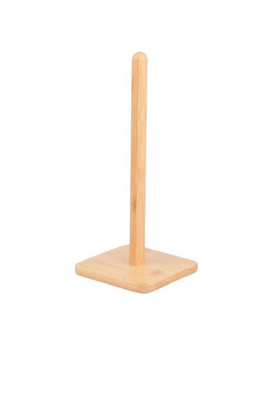 KOLETİC STORE Bamboo Paper Towel Holder Countertop Paper Towel Holder Napkin Holder