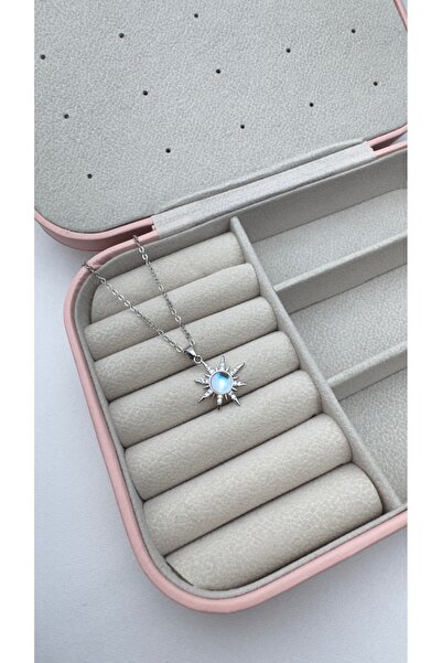 lilith accesuary Zarif Ve Büyüleyici, Şeffaf Kutup Yıldızı Kolye, Paslanmaz Ç...