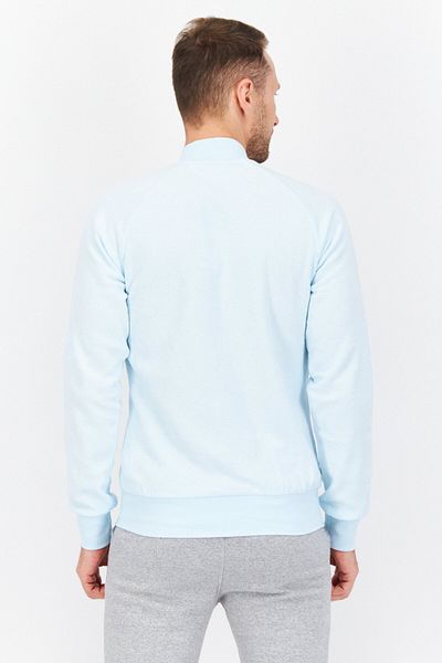 adidas Men Sportswear Fit Embroidered Logo Outdoor Sweatshirt, Blue