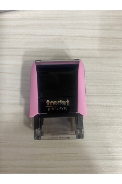 vatan promosyon Trodat 4910 Şeker Pembe - Hemşire Kaşesi - Lacivert Mürekkepli