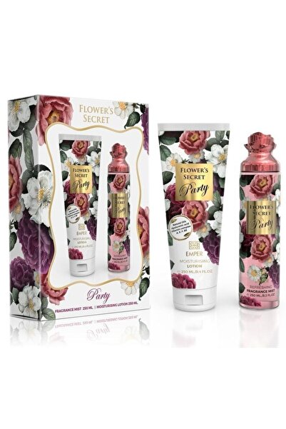 Emper مجموعة فلاورز سيكريت بارتي معطر ولوشن 250 مل