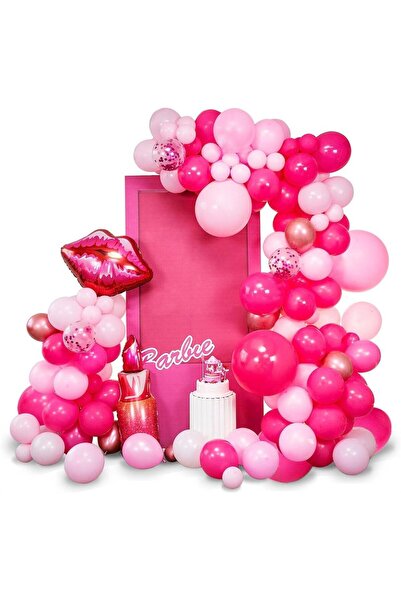 turkuaz parti BARBİ KONSEPT BALON SETİ