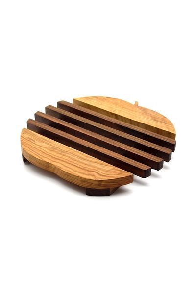 Wood Provence علامة التفاح الخشبية - شجرة زيتون 100%
