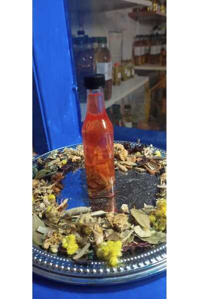 Yavuz El Yapımı Kırmızı Kantaron Yağlı Acı Kavun Yağı 80 ML Cam Şişe