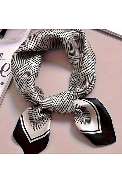 Dgt Luxury Nostalgic Sun, Windproof, Double Sided Printed, Shawl, Scarf, Scarf 70X70