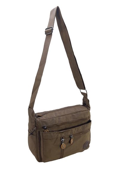 Baginn Geantă de umăr Klinkır pentru femei - curea încrucișată, buzunare multiple, 25*20 cm, nurcă ușoară