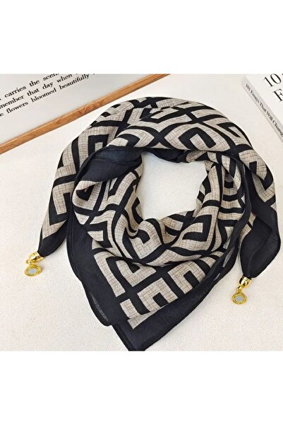 Dgt Luxury Магнітна застібка, м'яка, трикутна шаль, хустка 98 см x 65 см