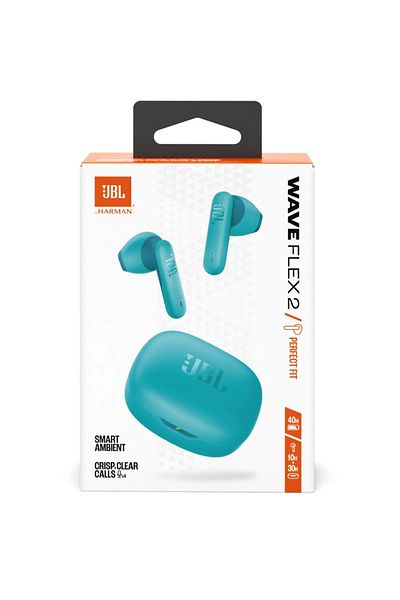 JBL Wave Flex 2 True Wireless Noise Cancelling Earbuds - Blue