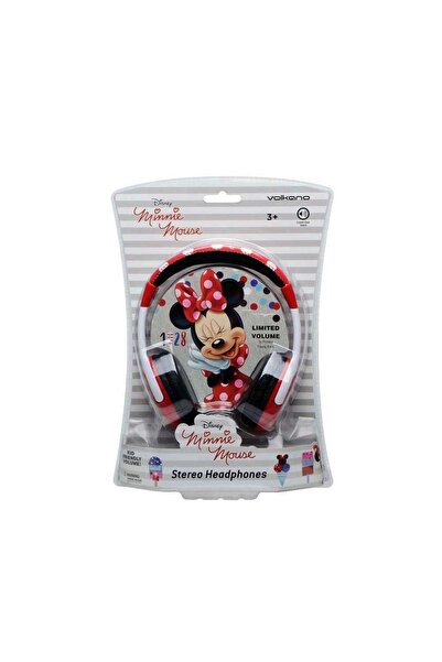 Volkano Disney Minnie Mouse Mini Fare Çocuk Kulaklığı Lisanslı Dy-13301-mm