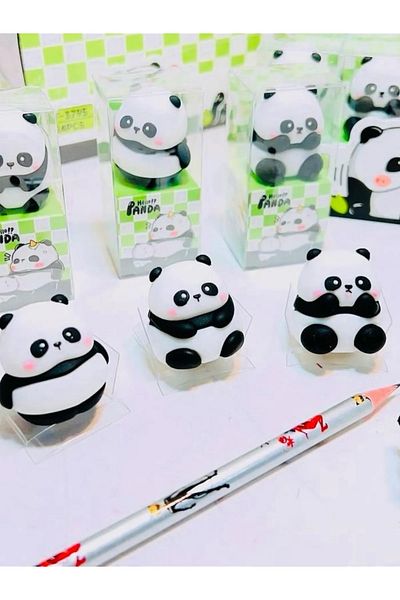 Gıpta Panda 3D Silicone Sharpener Opener - 1 Piece