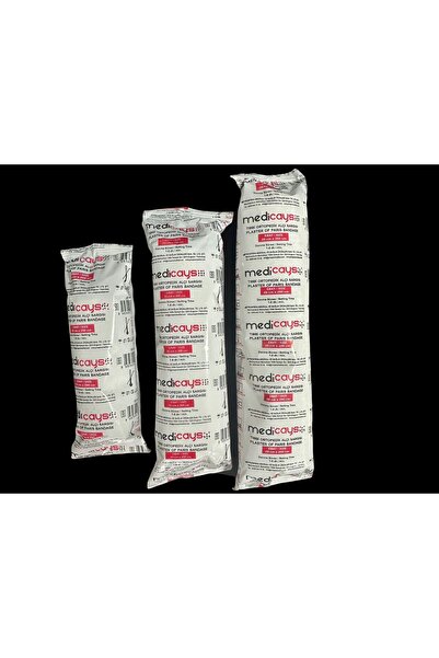 MEDİCAYS + Alçılı Sargı Bezi 15cm X 200cm 100 Adet