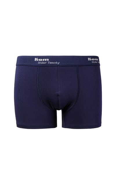 Kom Ανδρικό Navy Blue Modal Ύφασμα Cotton Lycra 2 τεμαχίων Boxer KQ.O.1K.M2.K2