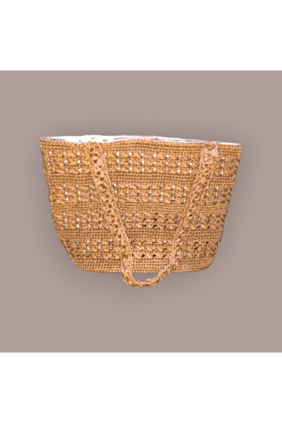 CharmPlay Geantă elegantă și utilă, lucrată manual cu croșetat