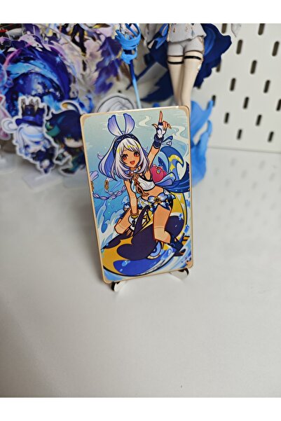 Yenaplanner بطاقة جمع معدنية جينشين مولاني