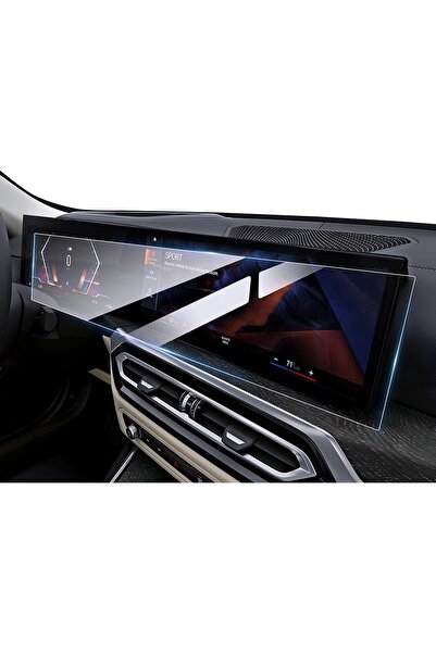 Mobilite Bmw X6 2024 2025 موديل مؤشر وشاشة معلومات تعمل باللمس متوافق مع واقي شاشة نانو 9h