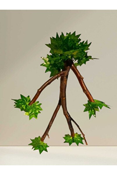 YEŞİLADA Yapay Ağaç Adam 60 Cm Boy Çınar Ağacı Yaprak Adam Dekoratif Ağaç Ara...