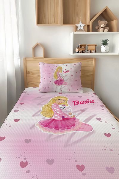 Şen Dekorasyon Barbi 4 Season Children's Pique Set