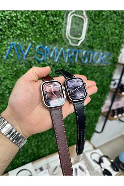 AYSMARTSTORE Venandin Timeless Ultra 3 Tüm Telefonlara Uyumlu Amoled Smart Wa...