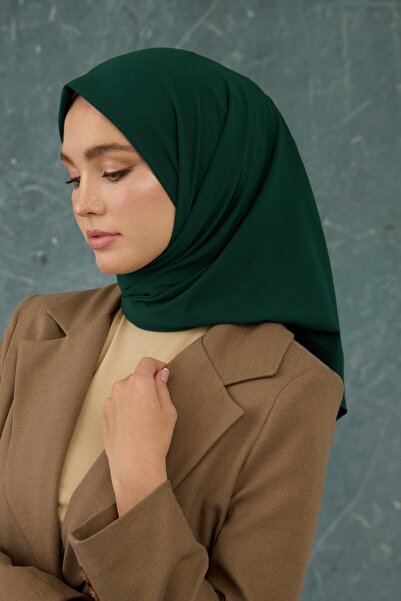İpekhan Emerald Green Comfy None Scarf - 10001-28