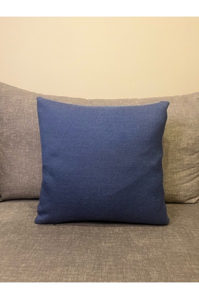YOUC Design Throw Pillow Case Linen Look Denim Fabrics First Quality Fabric C...