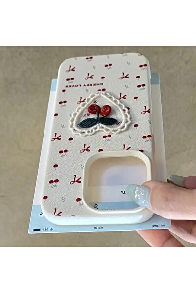 FİŞNEİLETİŞİM İPHONE 14 PROMAX UYUMLU CHERRY KILIF