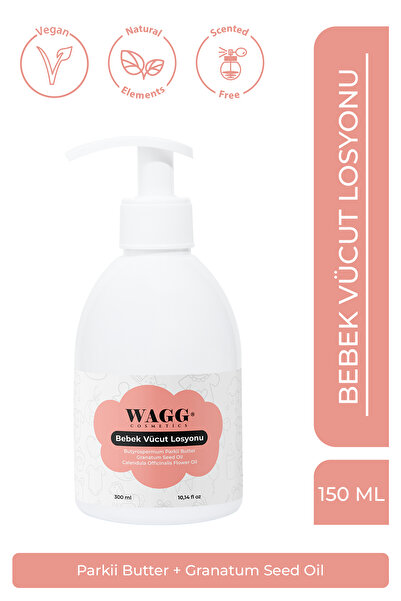 WAGG Cosmetics Organik Bebek Yüz Ve Vücut Losyonu 300ml