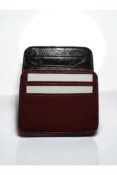 SOFT Wrinkled Leather Card Holder