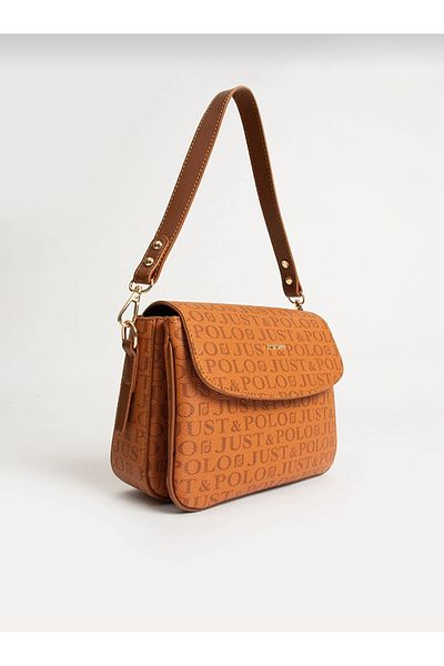 çantamgelsin Just Polo Women's 4-Bolmed Shoulder and Crossbody Bag