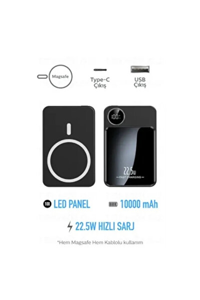 teknotrust Samsung/Xioami/Oppo/Reeder Çoklu Şarj Girişli 10.000 mAh iPhone Uy...