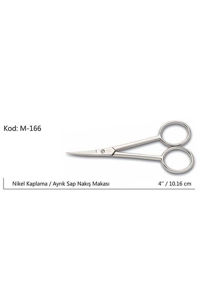 Easy Tedarik Discrete Handle Embroidery Scissors Super Quality No:4 10,16 cm